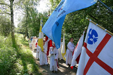 Festgottesdienst zum 1.000 Todestag des Heiligen Heimerads auf dem Hasunger Berg (Foto: Karl-Franz Thiede)